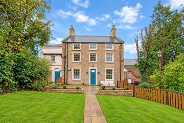Front of the house across the lawn